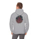 Never Waver Be Red White and A Little Bougie Unisex Heavy Blend™ Hoodie by Printify