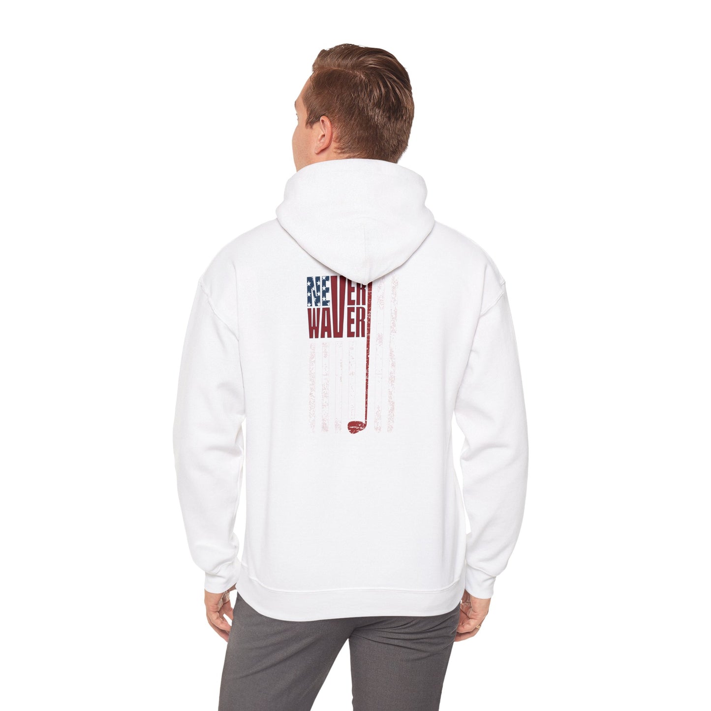 Never Waver Golf Hoodie - Unisex Heavy Blend™ Sweatshirt