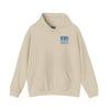 "Detroit Fans NEVER WAVER w Leopard Football" Inspirational Wear Unisex Heavy Blend™ Hooded Sweatshirt