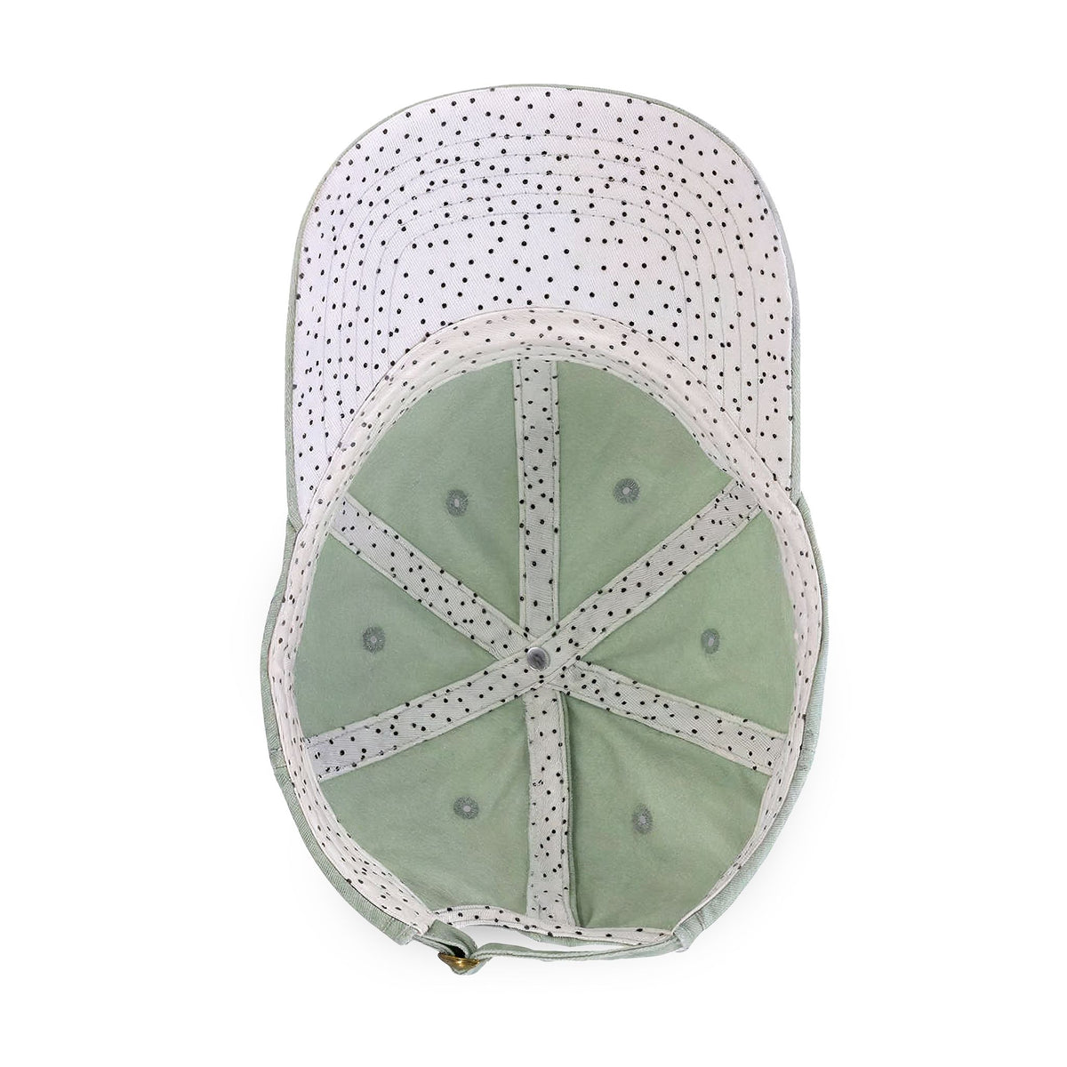 Never Waver  Women's Pigment-Dyed Cap with Fashion Undervisor (Embroidery)