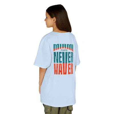 Miami Fans Never Waver Kids Heavy Cotton™ Tee