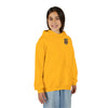 Never Waver Always Back Our First Responders Vintage-Inspired Youth Hoodie with American Flag Design