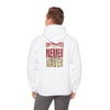 San Francisco Fans Never Waver Hoodie w Leopard Football - Unisex Heavy Blend Sweatshirt