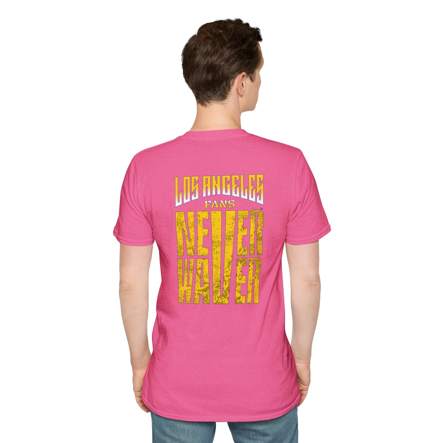 Los Angeles Fans Never Waver Unisex Softstyle T-Shirt