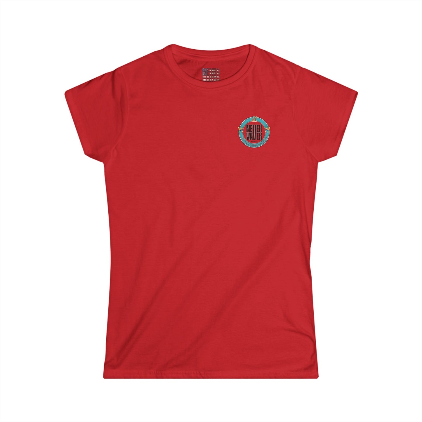 Never Waver Save Water Drink Tiki Drinks Women's Soft Style Tee