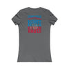 Tennessee Fans Never Waver W-Leopard Football Women's Favorite Tee