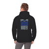 "Dallas Fans Never Waver" Motivational Unisex Heavy Blend™ Hooded Sweatshirt