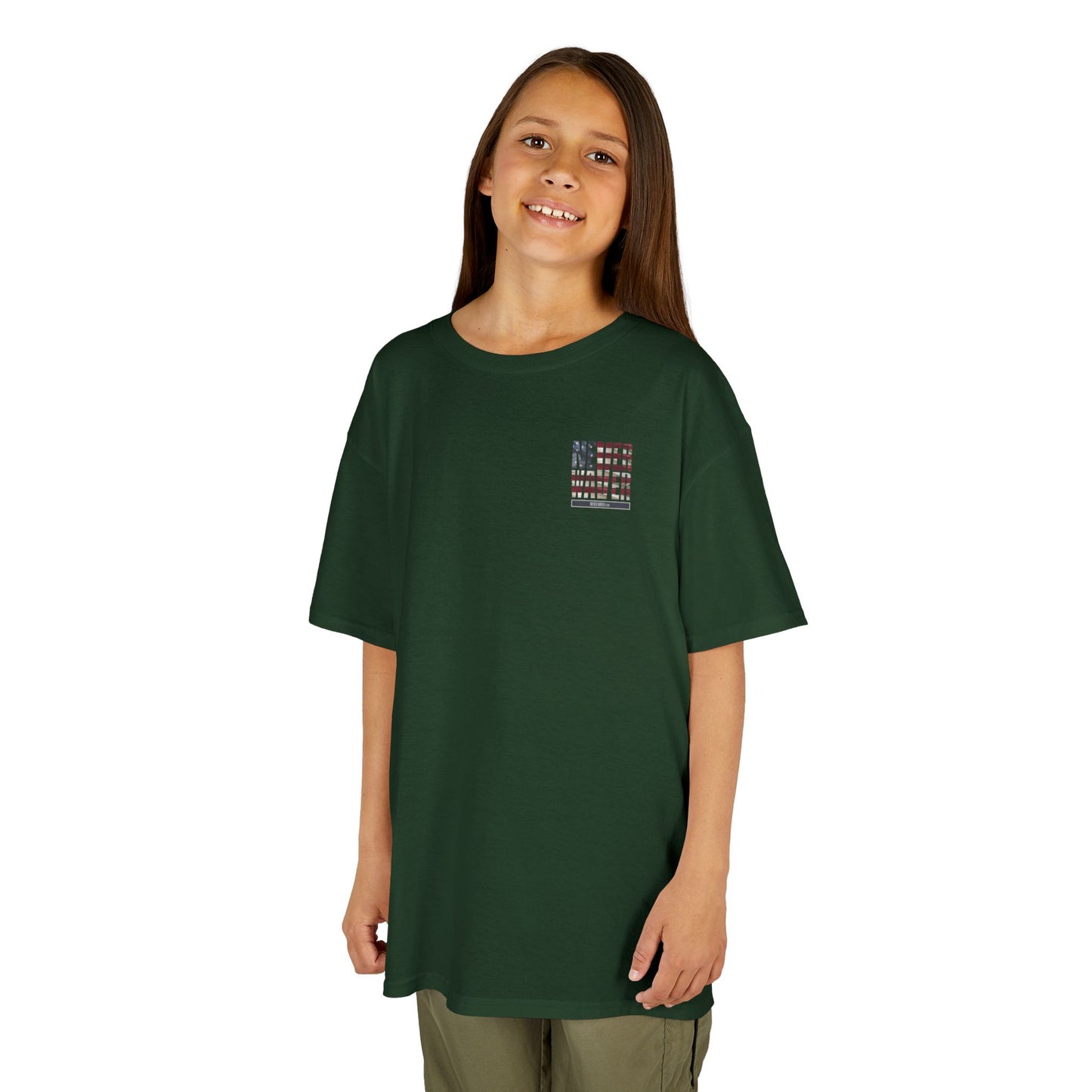 Keep Calm Never Waver And Golf On Kids Golf Tee