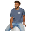 Never Waver I don't ride the Crazy Train I Drive it Unisex Softstyle T-Shirt