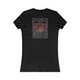 Atlanta Fans Never Waver W-Leopard Football Women's Favorite Tee by Printify