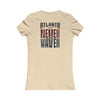 Atlanta Fans Never Waver W-Leopard Football Women's Favorite Tee