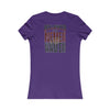Atlanta Fans Never Waver W-Leopard Football Women's Favorite Tee