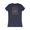 Atlanta Fans Never Waver W-Leopard Football Women's Favorite Tee
