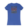 Atlanta Fans Never Waver W-Leopard Football Women's Favorite Tee