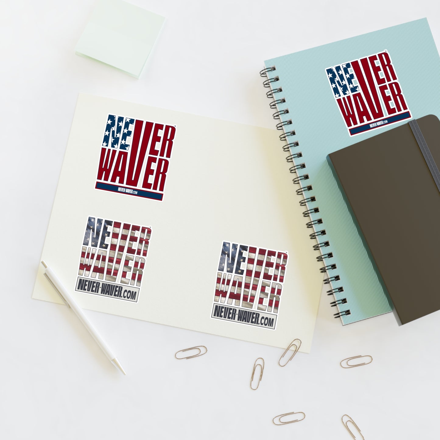Never Waver Sticker Sheets