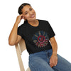 Never Waver Be Red White & a Little Bougie Unisex Softstyle T-Shirt