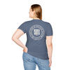 Never Waver I don't ride the Crazy Train I Drive it Unisex Softstyle T-Shirt