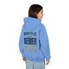 Seattle Fans Never Waver Youth Heavy Blend Hooded Sweatshirt