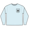 Unisex Long Sleeve Pocket T-Shirt - Never Waver PAPA Because Grandpa Is For Old Guys Design