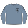 Unisex Long Sleeve Pocket T-Shirt - Never Waver PAPA Because Grandpa Is For Old Guys Design