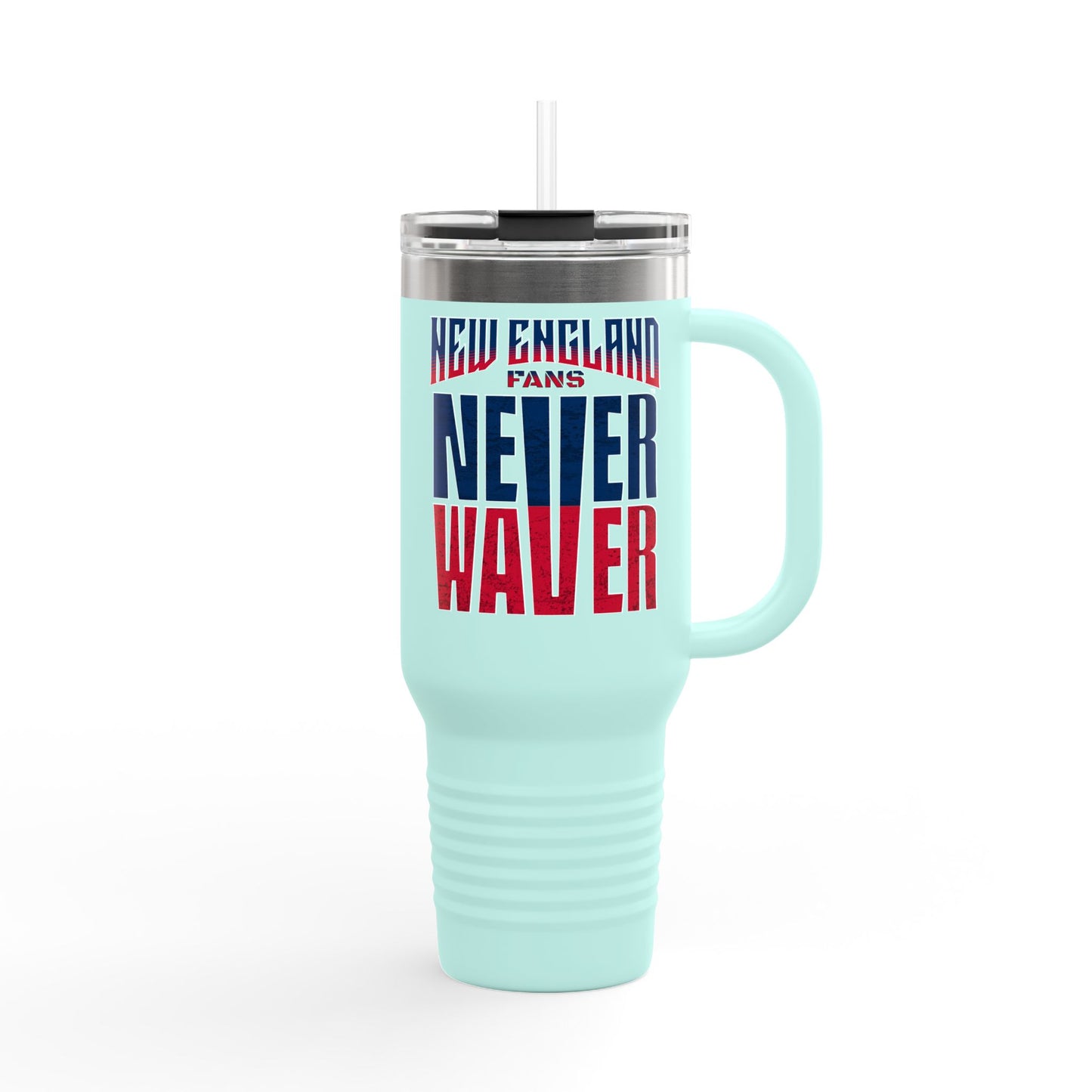 New England Fans Never Waver Insulated Travel Mug, 40oz