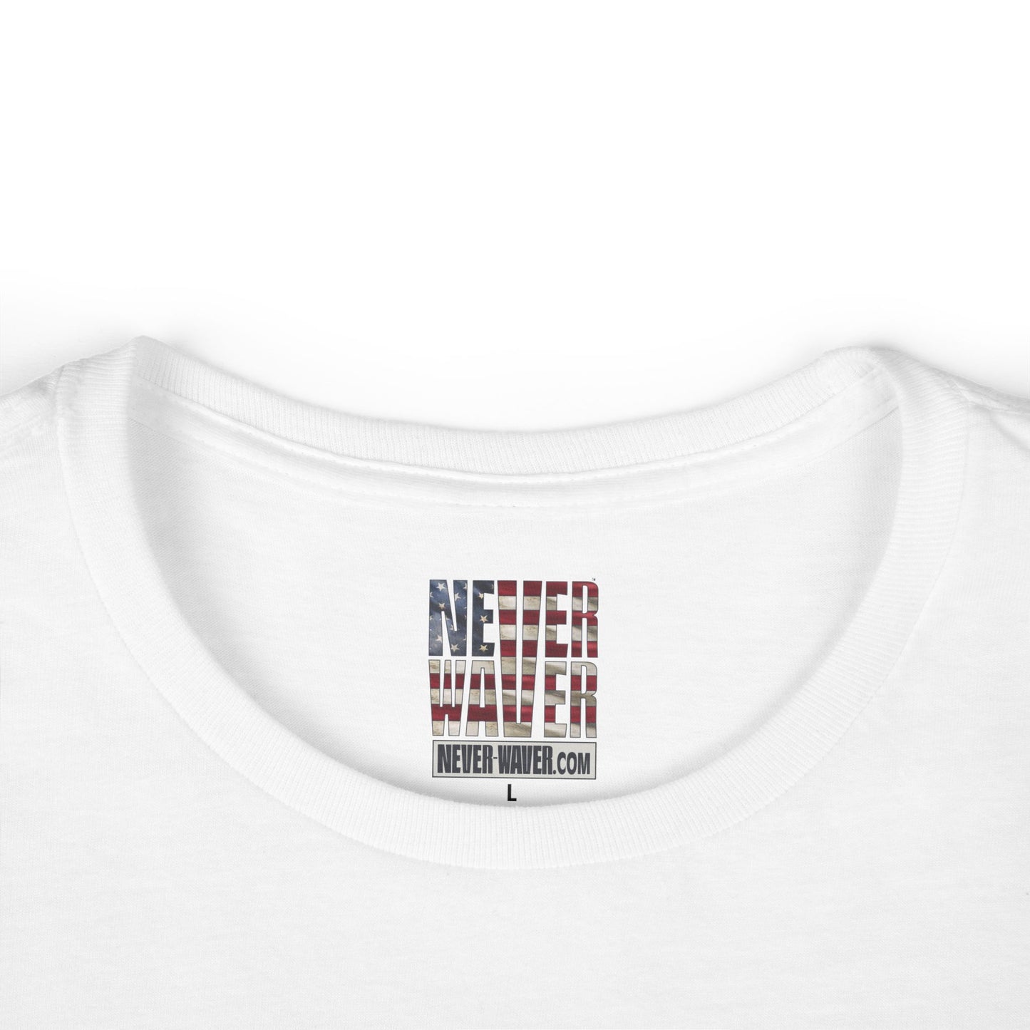 Never Waver Save Water Drink Coffee Women's Soft Style Tee