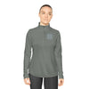 Ladies Quarter-Zip Pullover - Never Waver Activewear