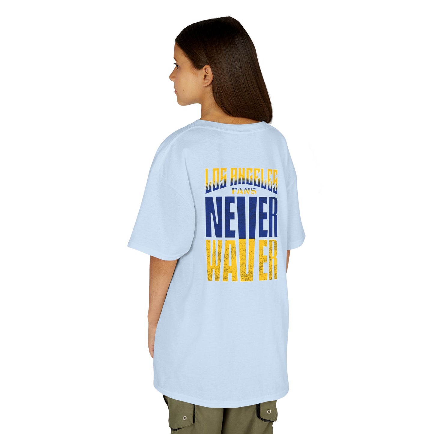 Los Angeles  Fans Never Waver Kids Heavy Cotton™ Tee
