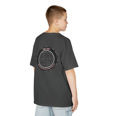 NEVER WAVER KICK FEAR IN THE TEETH Kids Heavy Cotton™ Tee