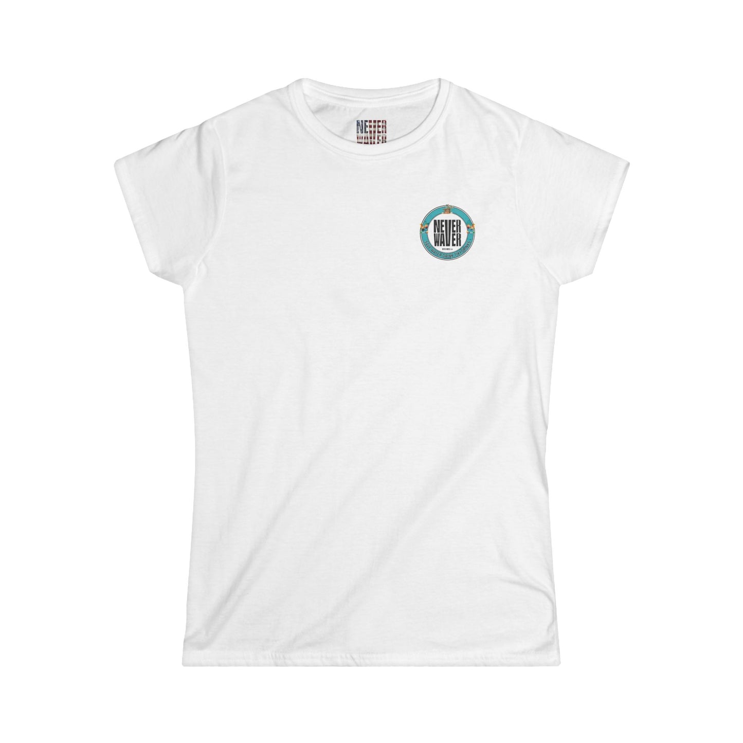 Never Waver Save Water Drink Tiki Drinks Women's Soft Style Tee