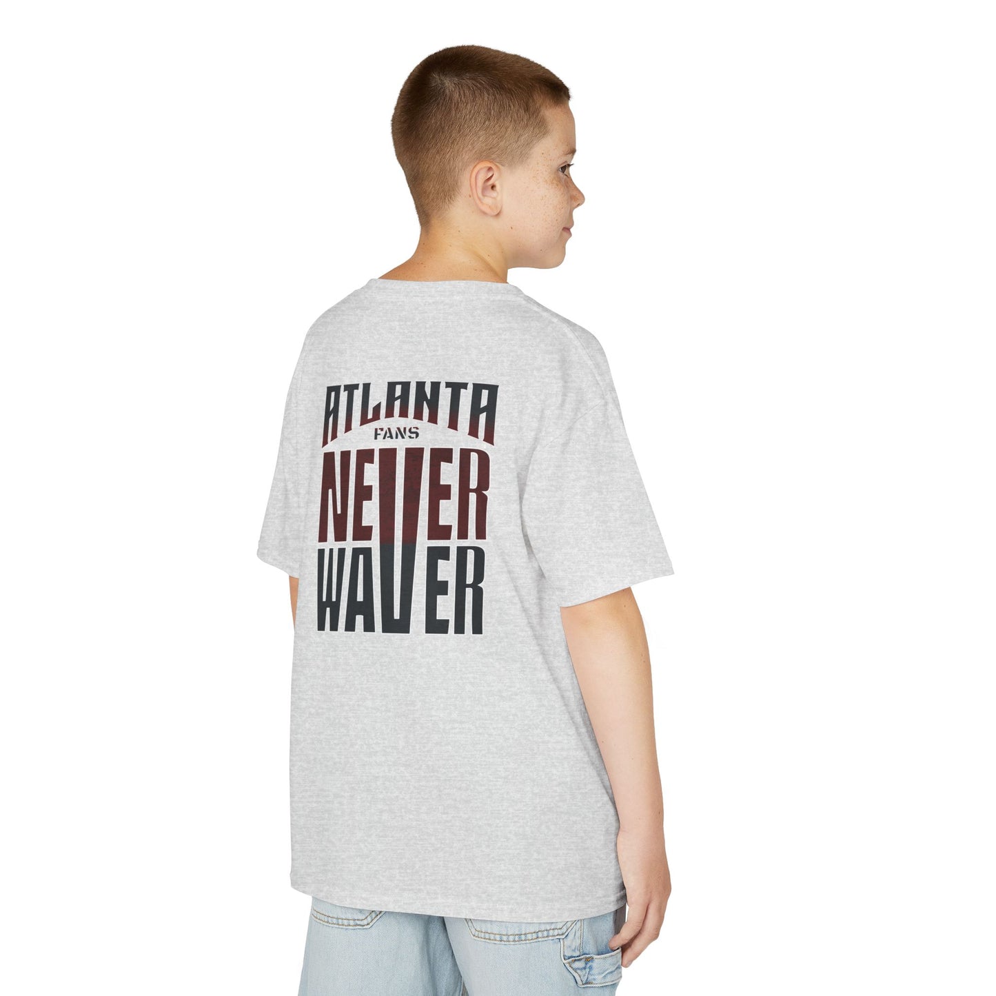Atlanta Fans Never Waver Kids Heavy Cotton™ Tee