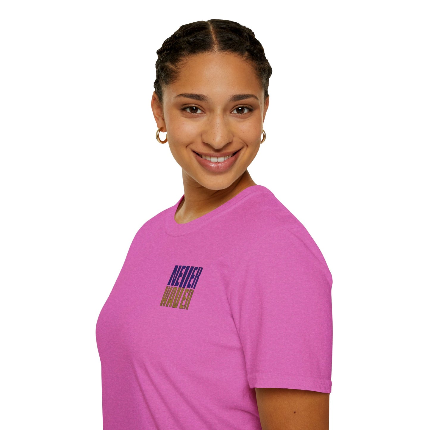 Baltimore Fans Never Waver Unisex Softstyle T-Shirt