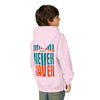 Miami Fans Never Waver Youth Heavy Blend Hooded Sweatshirt