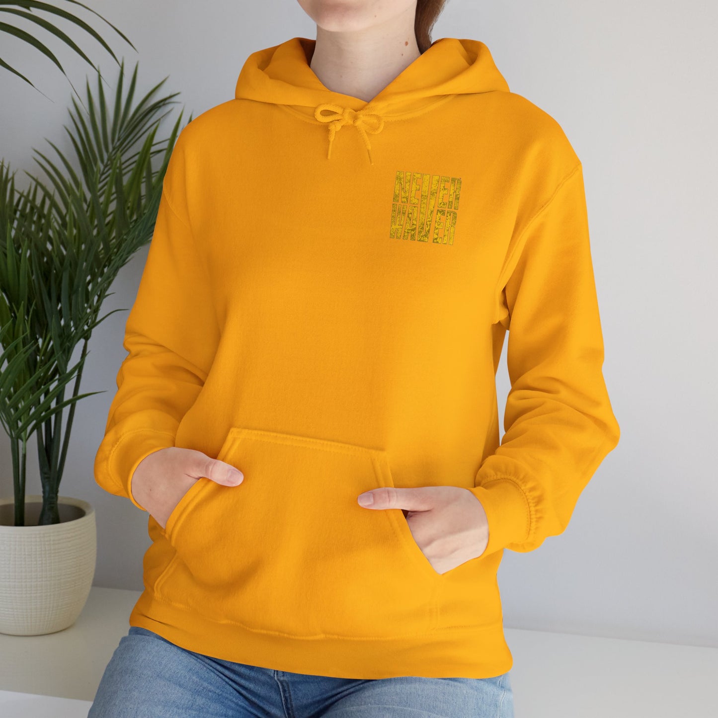 "Los Angeles Fans Never Waver" Unisex Heavy Blend™ Hooded Sweatshirt
