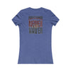 Arizona Fans Never Waver W-Leopard Football Women's Favorite Tee