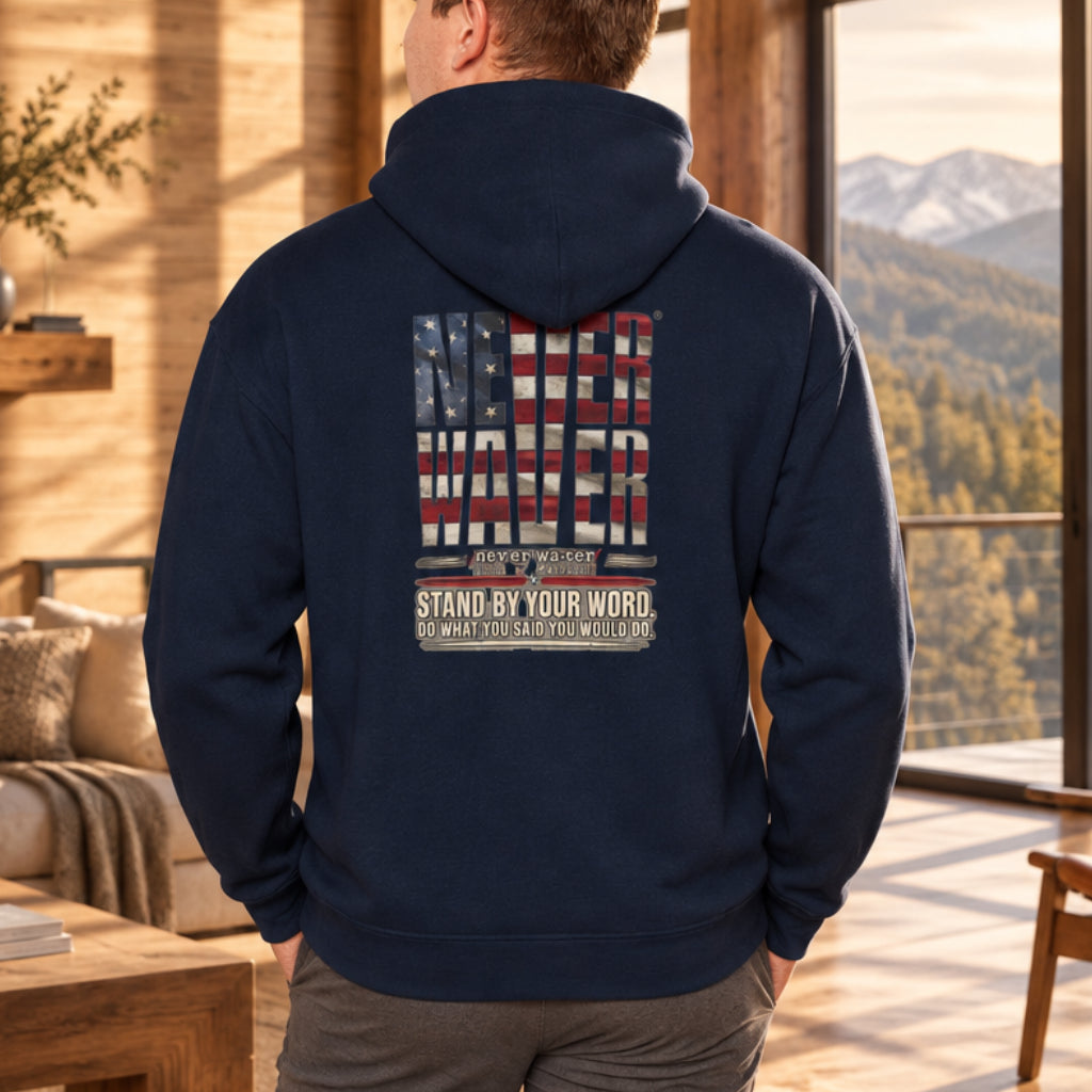 Never Waver Definition Hoodie | Unisex