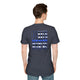 Never Waver Back The Blue Unisex Softstyle T-Shirt by Printify