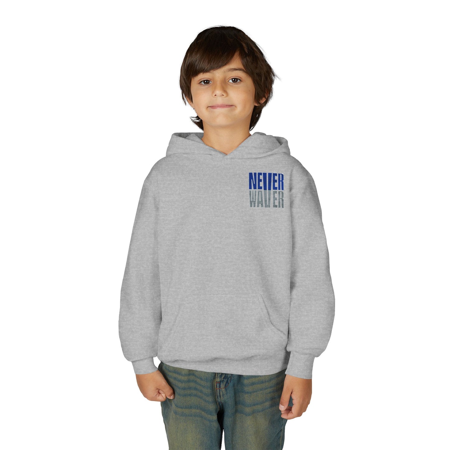 Dallas Fans Never Waver Youth Heavy Blend Hoodie Sweatshirt