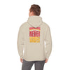 Kansas Fans Never Waver Unisex Heavy Blend™ Hooded Sweatshirt