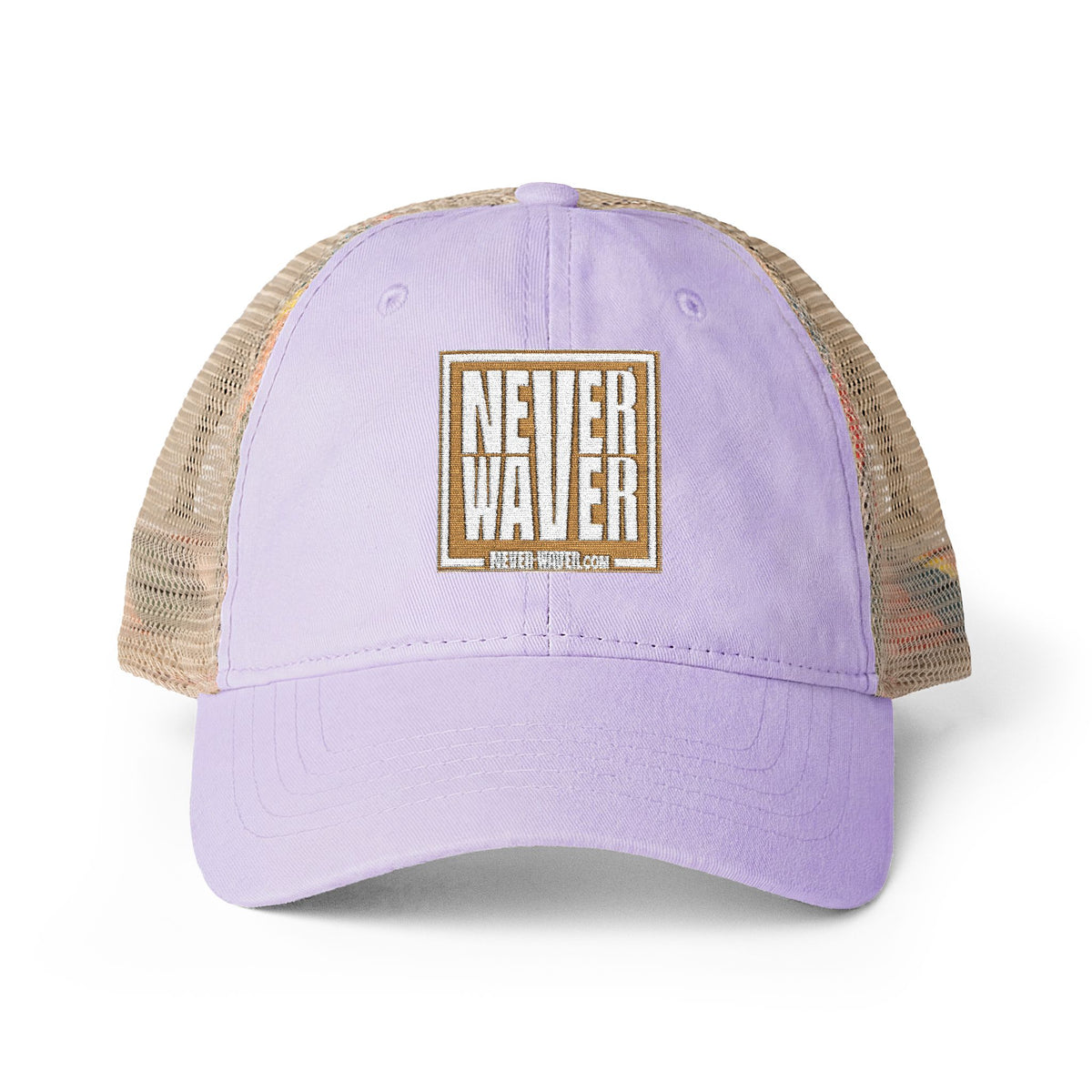 Never Waver Women's Washed Mesh-Back Cap