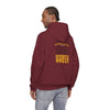 'Washington Fans Never Waver' Design for Sports Fans Comfortable Unisex Heavy Blend™ Hooded Sweatshirt