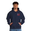 'New York Fans Never Waver' American Flag Design Unisex Heavy Blend™ Hoodie