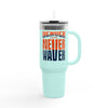 Denver Fans Never Waver Insulated Travel Mug, 40oz