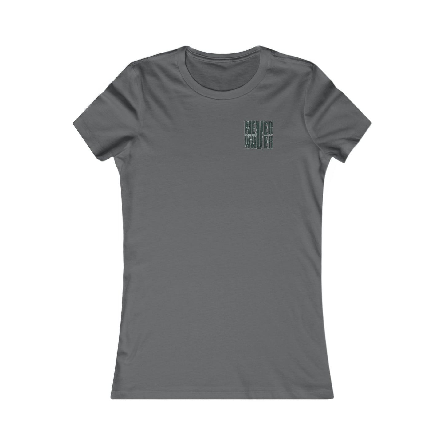 New York Fans Never Waver W-Leopard Football Women's Favorite Tee