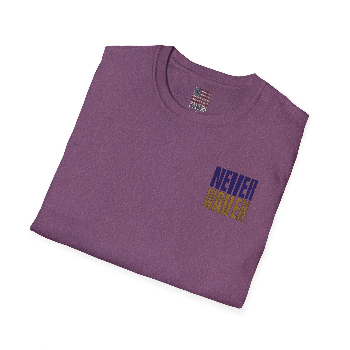 Baltimore Fans Never Waver Unisex Softstyle T-Shirt