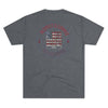 Respect Is Earned Never Waver It's Not Given Unisex Tri-Blend Crew Tee