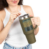 Jacksonville Fans Never Waver W-Leopard Football Insulated Travel Mug, 40oz
