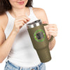 40oz Insulated Travel Mug - Hangovers Are Temporary Never Waver Drunk Stories Are Forever
