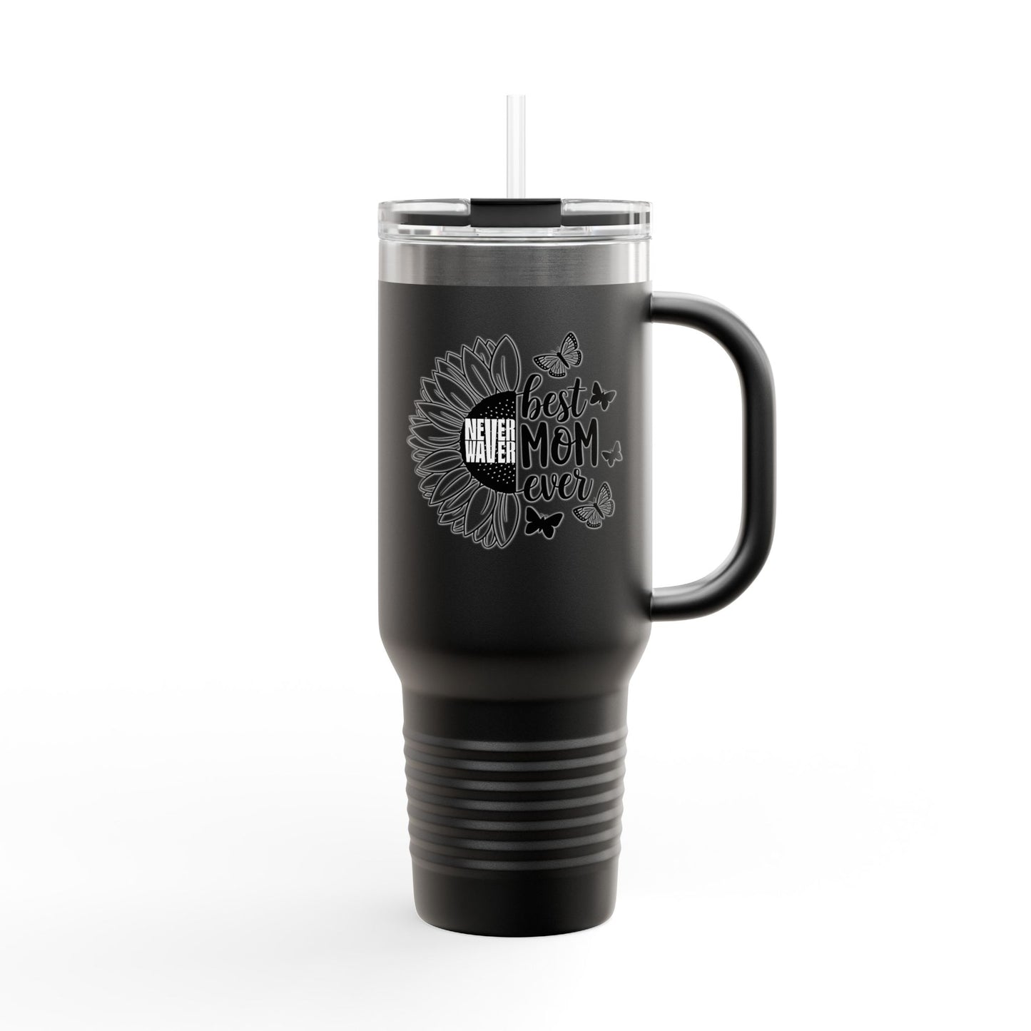 Never Waver Best Mom Ever Insulated Travel Mug