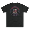 Respect Is Earned Never Waver It's Not Given Unisex Tri-Blend Crew Tee